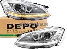 Mercedes S-Class W221 LED farası